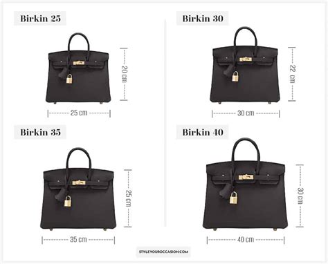 hermes birkin bag size comparison|hermes bag size chart.